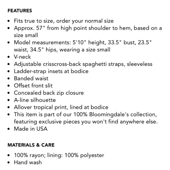 Aqua Tropical Print Maxi Dress Front Slit Open Back Small - Picture 10 of 10